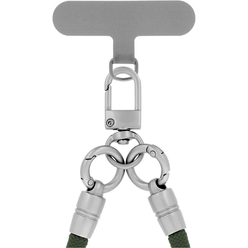 Λουράκι Λαιμού στήριξης Θήκης Smartphone Universal Phone Strap Ultra Green