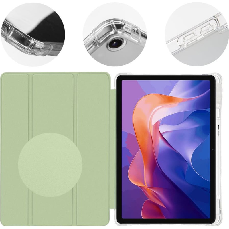 Θήκη OBAL:ME MistyTab Xiaomi Redmi Pad 2 11.0" Light Green
