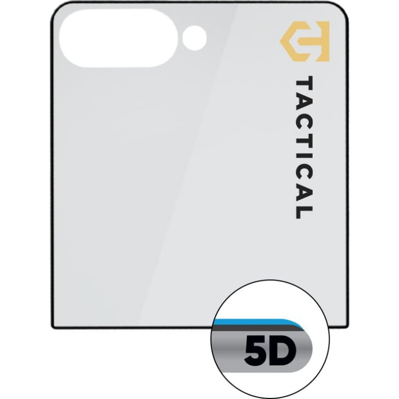 Γυαλί Προστασίας Tactical Glass Shield 5D Samsung Galaxy Z Flip7 Black