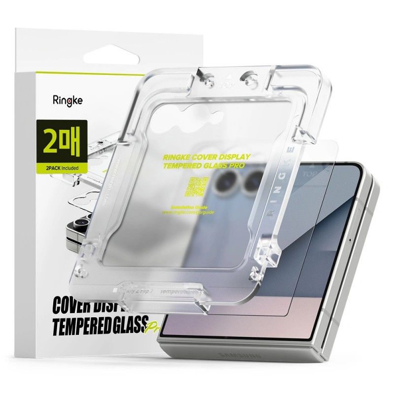 Γυαλί  Προστασίας Ringke Cover Display Pro 2-Pack Samsung Galaxy Z Flip7 S766 Clear
