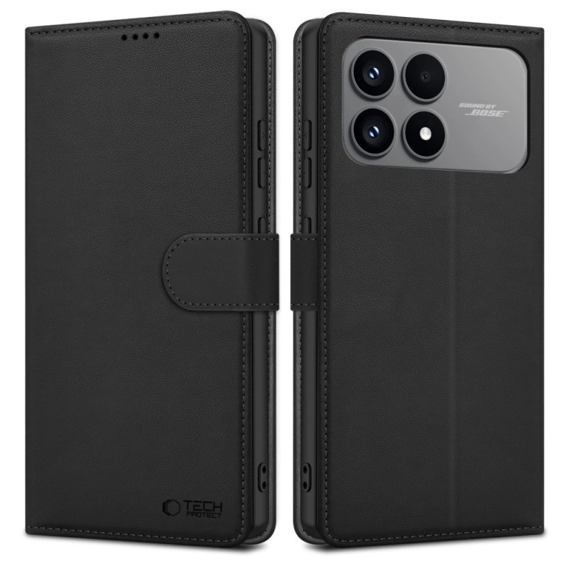 Θήκη Tech-Protect Wallet Xiaomi Poco F8 Pro Black