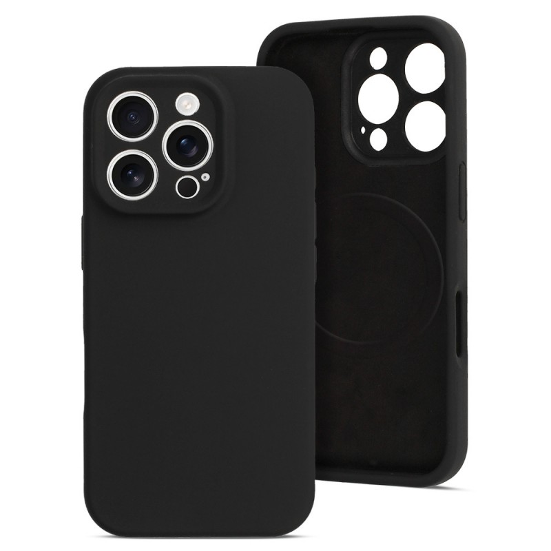 Θήκη MagColor Pure Cover Apple iPhone 16 Pro (6.3") Black