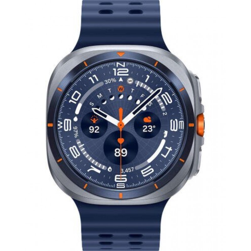 Samsung Galaxy Watch Ultra (2025) Titanium Blue 47mm Αδιάβροχο με eSIM Παλμογράφο Blue 2nd Life με 24 Μήνες Εγγύηση
