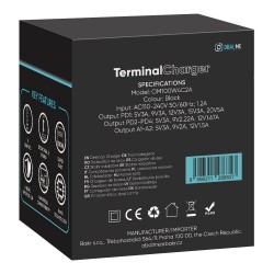 Φορτιστής OBAL:ME Terminal GaN Desk Charger 4C2A 100W Black