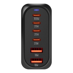 Φορτιστής OBAL:ME Terminal GaN Desk Charger 4C2A 100W Black