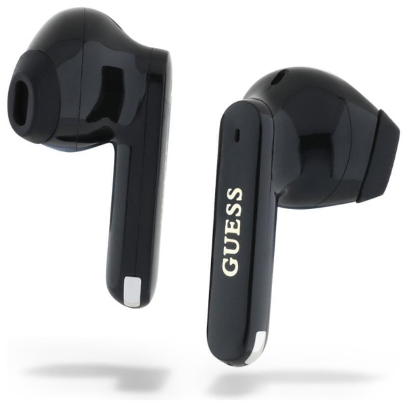 Ακουστικά Guess Elongated Metallic ENC TWS Wireless Earphones Black