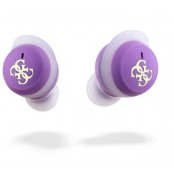 Ακουστικά Guess 4G Logo Mini TWS Wireless Earphones Purple