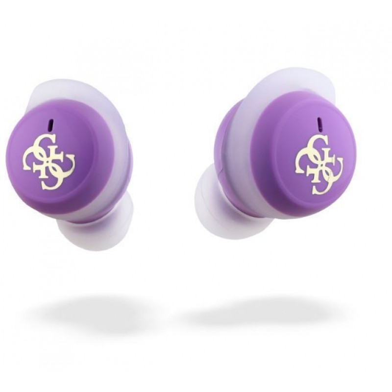 Ακουστικά Guess 4G Logo Mini TWS Wireless Earphones Purple