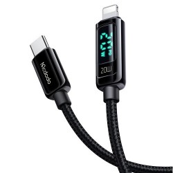 Καλώδιο Mcdodo CA-8810 Braided Digital Pro USB-C to Lightning Cable 36W 1.2m Black