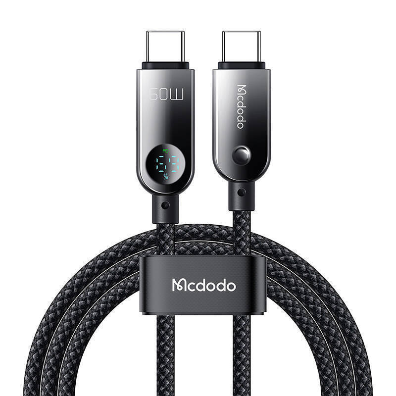 Καλώδιο Mcdodo CA-4780 USB-C to USB-C 3A 60W 1.2m Black