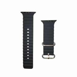 Ανταλλακτικό Λουράκι QuickFit  Ocean Band Apple Watch 5/6/SE/7/8/Ultra (42/44/45/49mm) Waterproof  Silicone Deep Navy