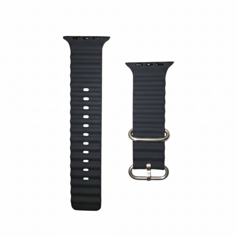 Ανταλλακτικό Λουράκι QuickFit  Ocean Band Apple Watch 5/6/SE/7/8/Ultra (42/44/45/49mm) Waterproof  Silicone Deep Navy