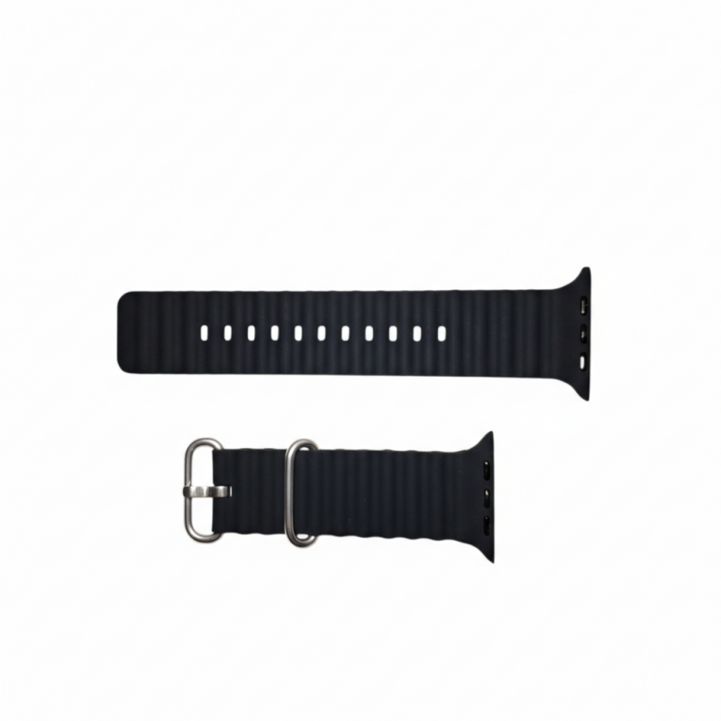 Ανταλλακτικό Λουράκι QuickFit  Ocean Band Apple Watch 5/6/SE/7/8/Ultra (42/44/45/49mm) Waterproof  Silicone Deep Navy