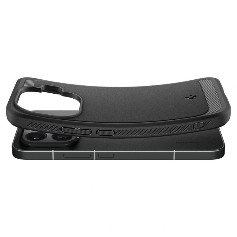Θήκη Spigen Rugged Armor Cover Xiaomi 15T Pro Matte Black (ACS11152)