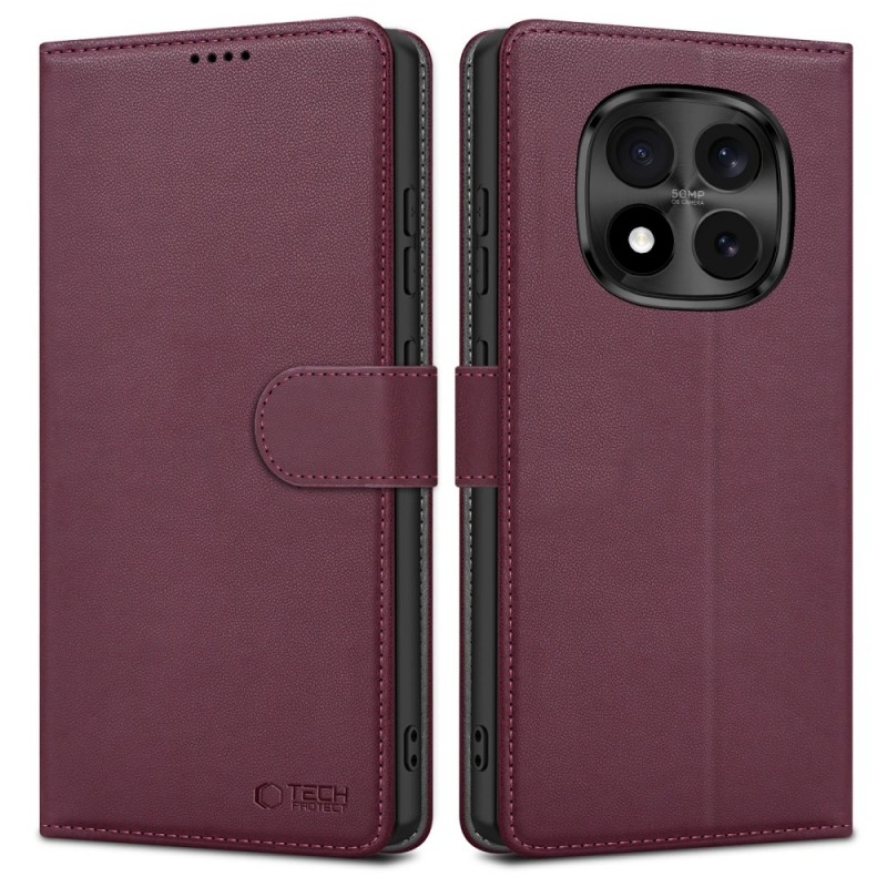 Θήκη Tech-Protect Wallet Xiaomi Redmi Note 15 Pro 5G Mulberry