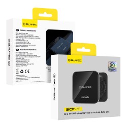 Ασύρματο Blavec AI BOX Adapter Carplay Android Auto Wireless BCP-01 Black