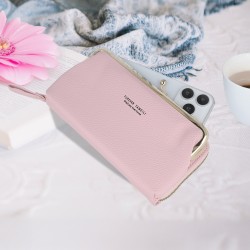 Τσάντα Crossbody Knitted Phone Bag GCW18 Light Pink