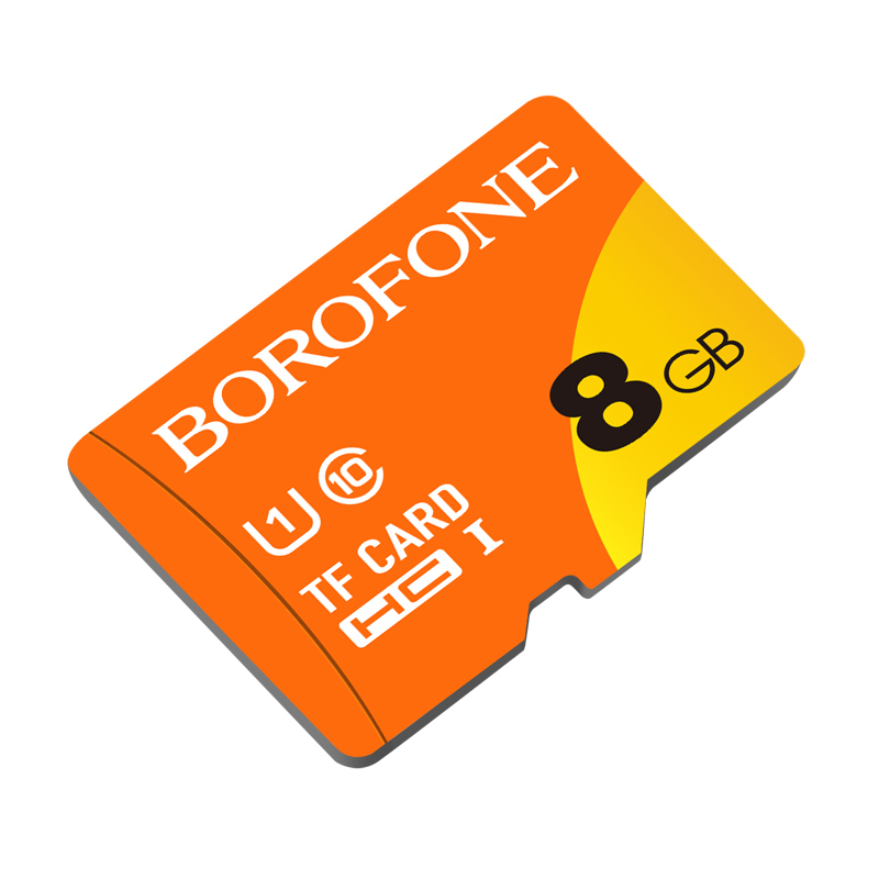 Borofone Memory Card MicroSD 8GB SDHC Class10 75MB/s
