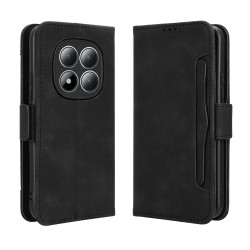 Θήκη Book Leather Wallet Xiaomi Redmi Note 15 Pro+ Plus 5G / Poco M8 Pro 5G Black