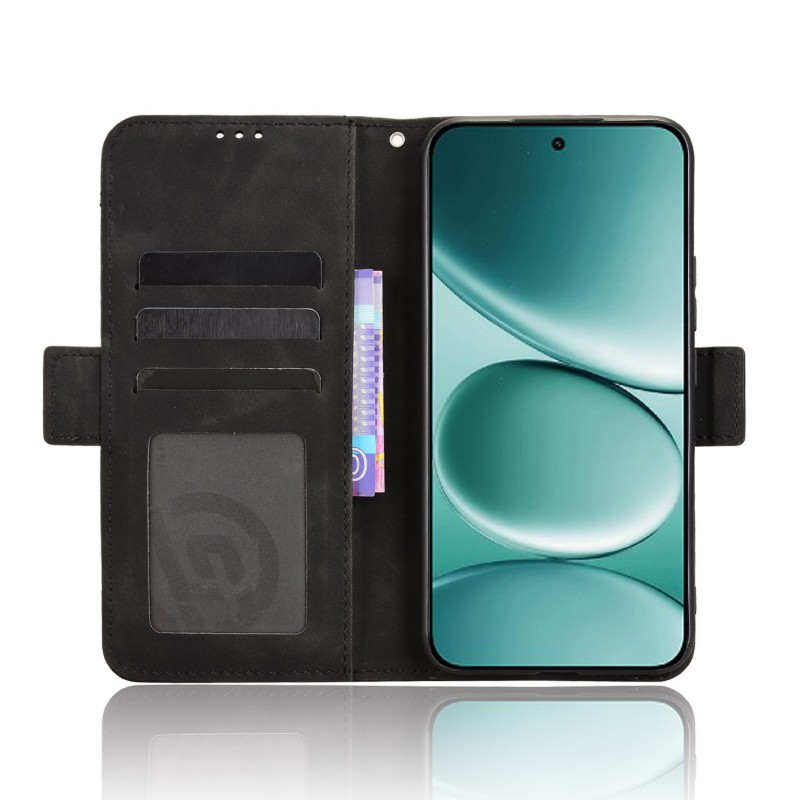 Θήκη Book Leather Wallet Xiaomi Redmi Note 15 Pro+ Plus 5G / Poco M8 Pro 5G Black