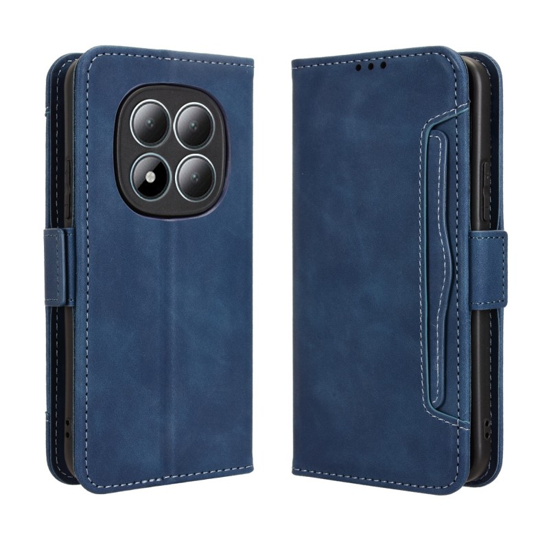 Θήκη Book Leather Wallet Xiaomi Redmi Note 15 Pro+ Plus 5G / Poco M8 Pro 5G Blue