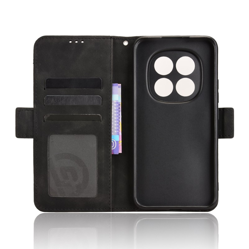 Θήκη Book Leather Wallet Xiaomi Redmi Note 15 Pro 4G Black