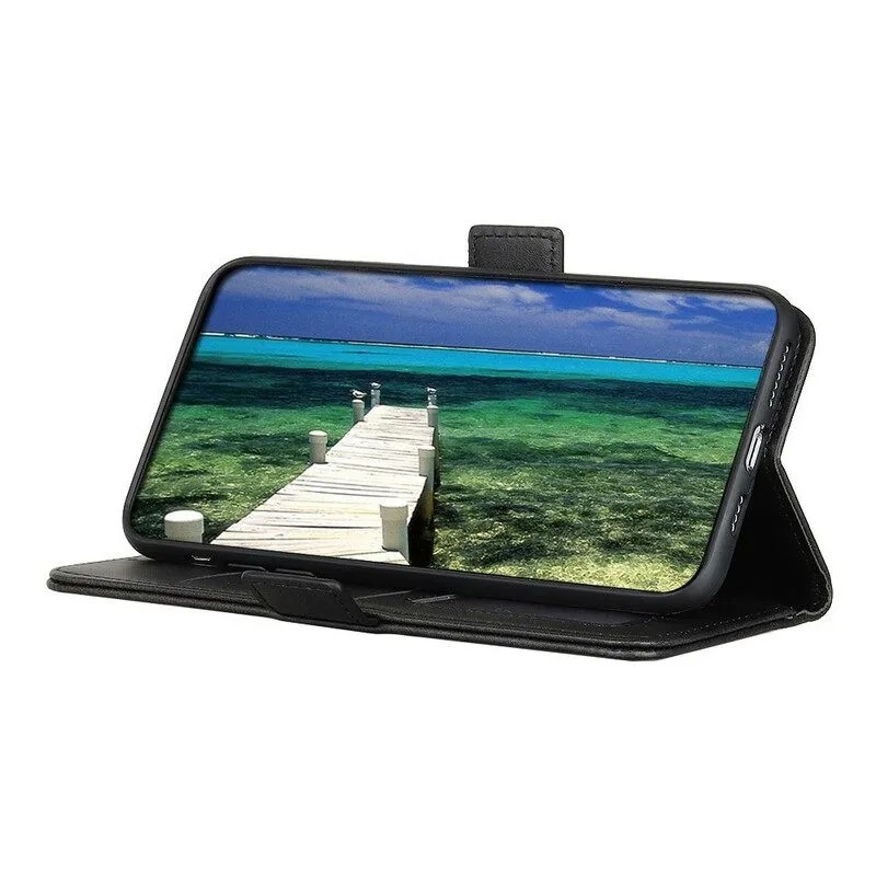 Θήκη Side Buckle Leather Wallet Xiaomi Redmi Note 15 Pro+ Plus 5G / Poco M8 Pro 5G Dark Brown