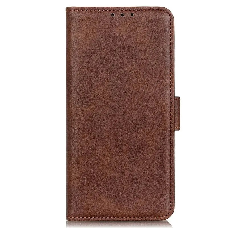 Θήκη Side Buckle Leather Wallet Xiaomi Redmi Note 15 Pro+ Plus 5G / Poco M8 Pro 5G Dark Brown