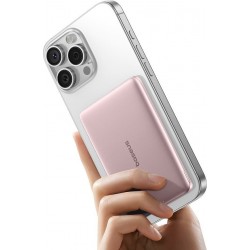 Εξωτερική Μπαταρία Baseus PicoGo AM41 20W Magnetic Powerbank 5000mAh Nebula Pink