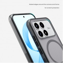 Θήκη Nillkin Super Frosted PRO Magnetic Back Cover Xiaomi Poco F8 Pro Transparent Black