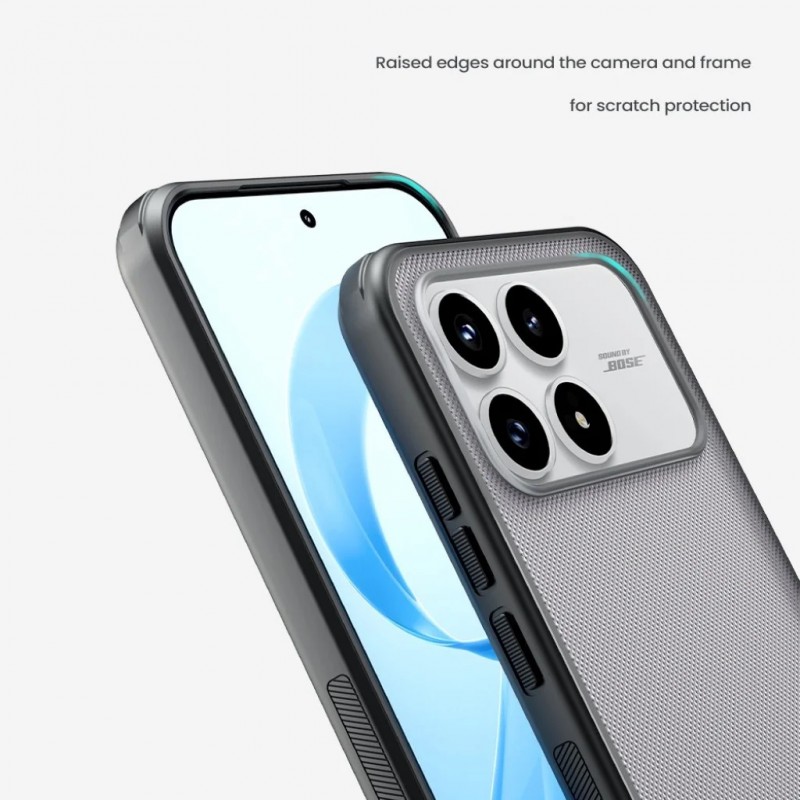 Θήκη Nillkin Super Frosted PRO Magnetic Back Cover Xiaomi Poco F8 Pro Transparent Black