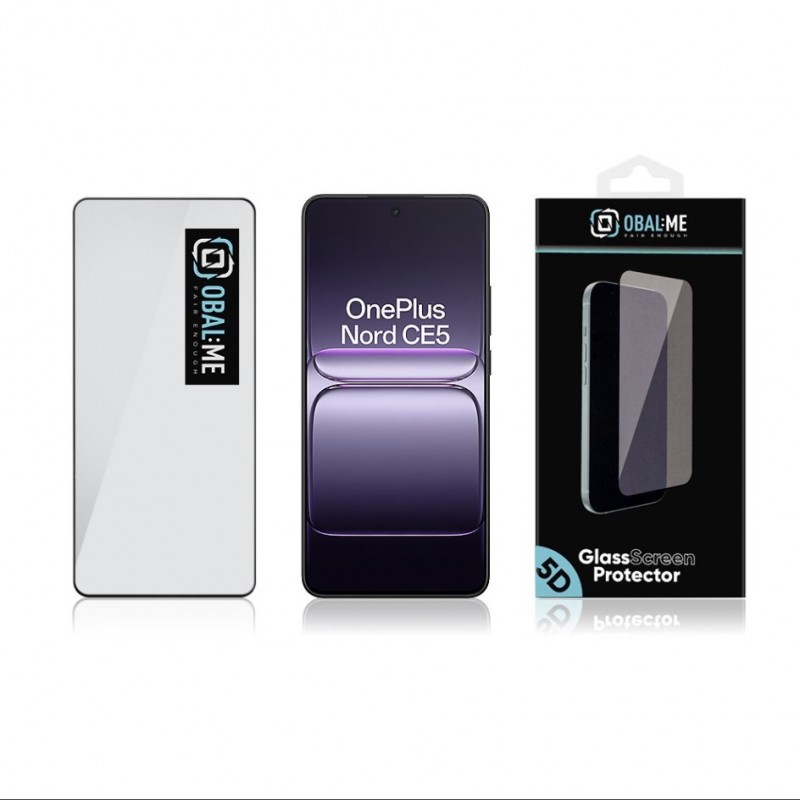 Γυαλί Προστασίας OBAL:ME 5D Glass Screen Protector OnePlus Nord CE5 Black