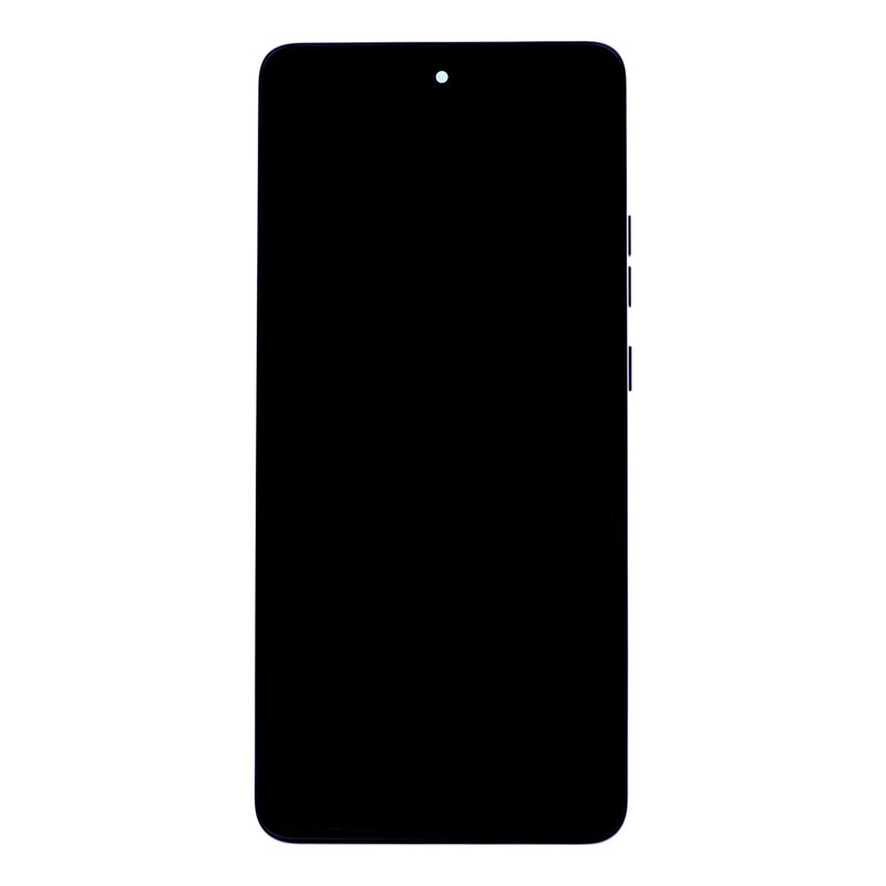 Οθόνη LCD & Μηχανισμός Αφής Motorola Moto G86 Black (Original) with Frame με 3 Χρόνια Εγγύηση