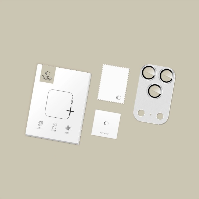 Προστατευτικό Φακών Κάμερας Tech-Protect Camfull Fit+ iPhone 17 Pro Max Deep Silver