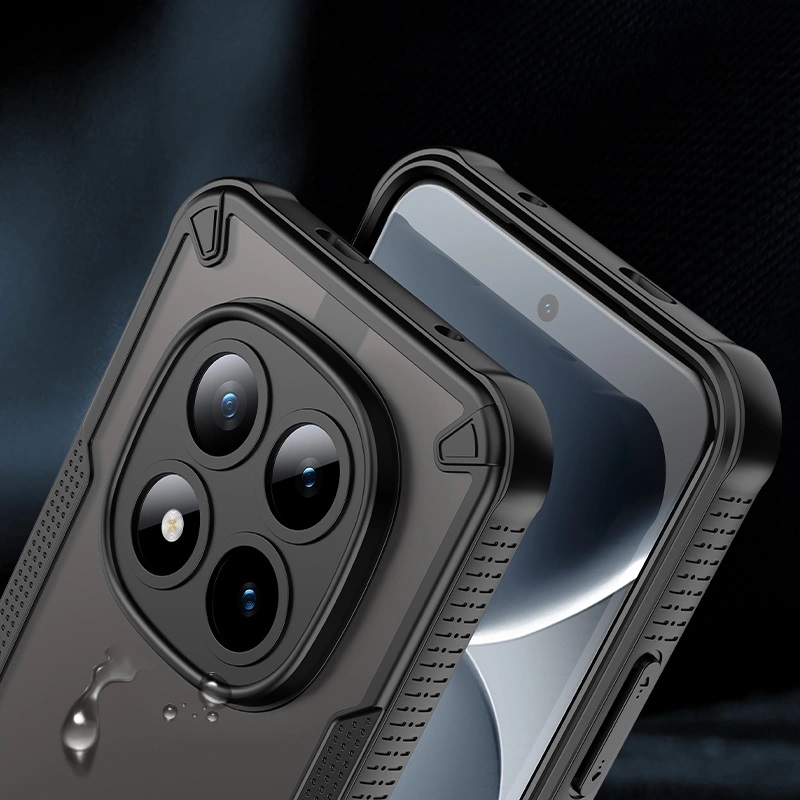Θήκη Tech-Protect Rugged Shield Magsafe Xiaomi Poco M8 Pro / Redmi Note 15 Pro+ Plus 5G Matte Black 