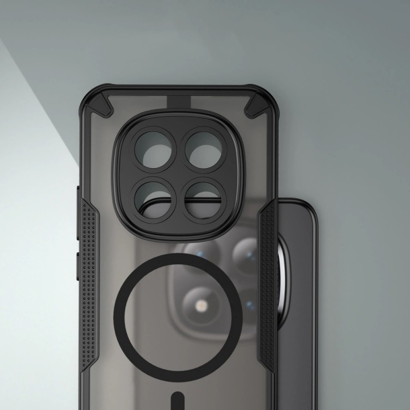 Θήκη Tech-Protect Rugged Shield Magsafe Xiaomi Poco M8 Pro / Redmi Note 15 Pro+ Plus 5G Matte Black 