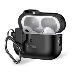 ΘήκηTech-Protect Slim Hook Apple Airpods Pro 1 / 2 Black