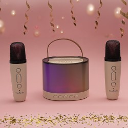 Φορητό Ηχείο Maxlife MXKS-200 Karaoke Portable Bluetooth Speaker White Outlet