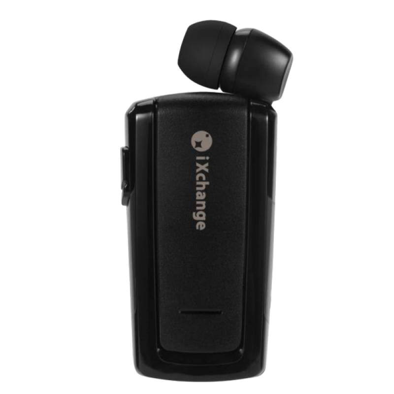 Ακουστικό Bluetooth iXchange Mini Retractable UA-25 V2.0 Black