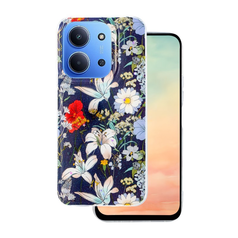 Θήκη Glow Glam Cover Xiaomi Redmi 15 4G / 5G Blue