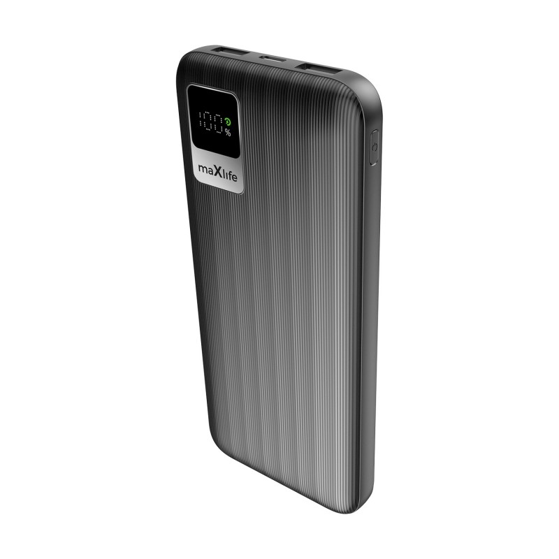 Εξωτερική Μπαταρία Maxlife Powerbank MXPB-07 10000mAh Black