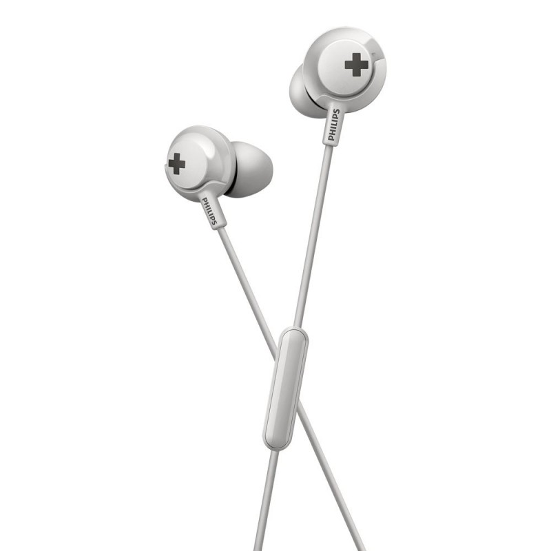 Ακουστικά Handsfree Philips SHE4305WT Wired Earphones Jack 3,5mm White