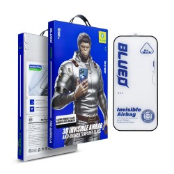 Γυαλί Προστασίας BlueO 5D Mr. Monkey Glass Airbag Anti-Broken iPhone 14 Pro (6.1") Black