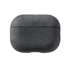 Θήκη Alcantara Cover Apple Airpods Pro 1 / 2 Space Grey