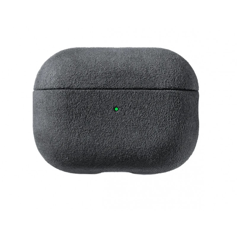 Θήκη Alcantara Cover Apple Airpods Pro 1 / 2 Space Grey