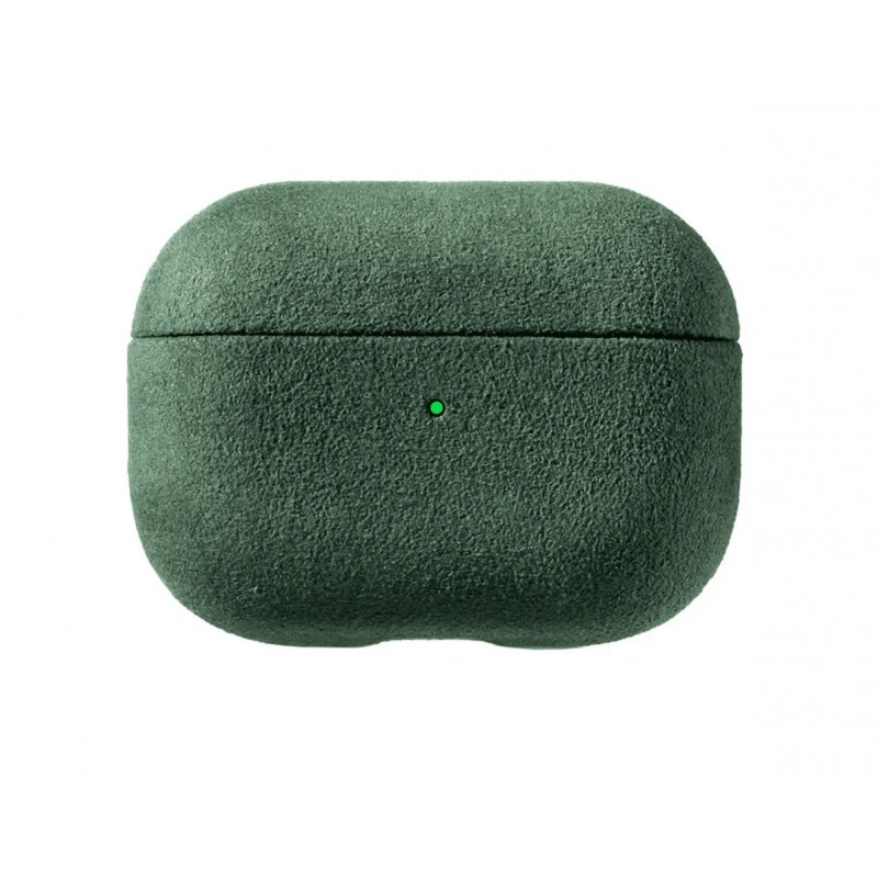 Θήκη Alcantara Cover Apple Airpods Pro 1 / 2 Midnight Green