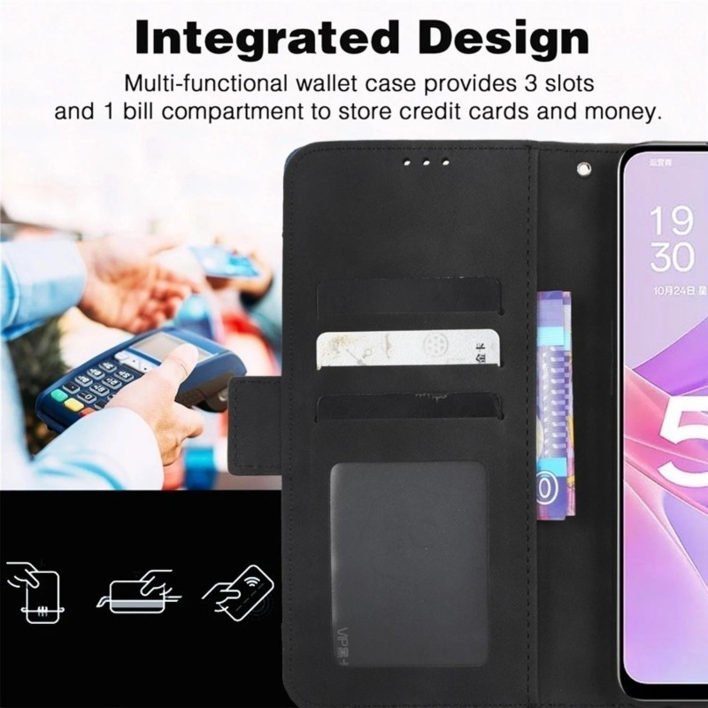 Θήκη Book Leather Wallet Realme 16 Pro+ Plus 5G Black