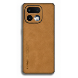 Θήκη Fanoya Leather Cover Realme 16 Pro 5G Brown
