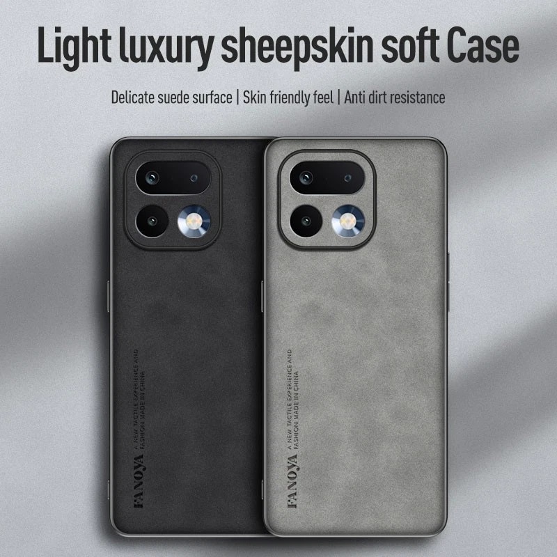 Θήκη Fanoya Leather Cover Realme 16 Pro 5G Brown