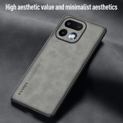 Θήκη Fanoya Leather Cover Realme 16 Pro 5G Brown